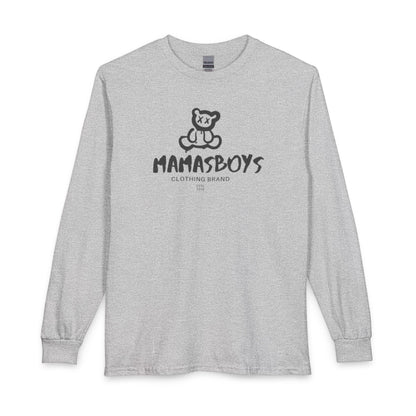 MamasBoys Graffiti Bear Drip Long Sleeve Tee