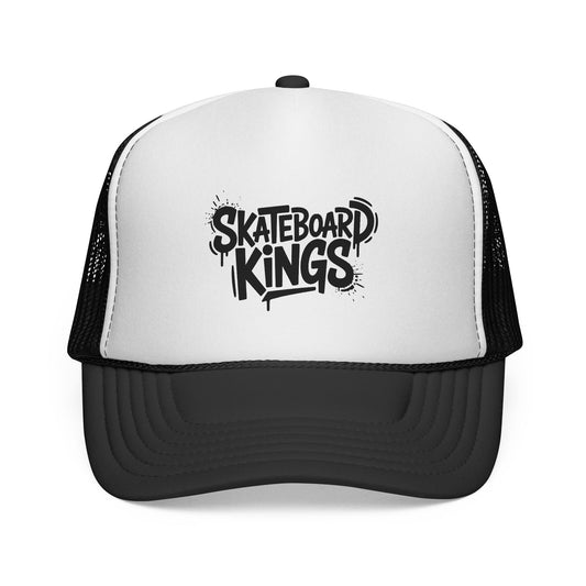 MamasBoys SkateBoard Kings Design Trucker Cap