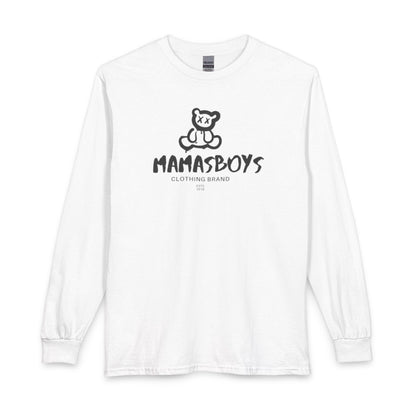 MamasBoys Graffiti Bear Drip Long Sleeve Tee